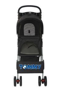 Tommy Evcil Hayvan Arabası Siyah 80.5*45.5*101 Max 15kg