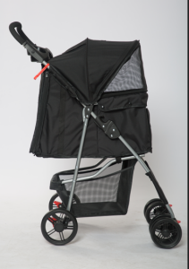 Tommy Evcil Hayvan Arabası Siyah 80.5*45.5*101 Max 15kg