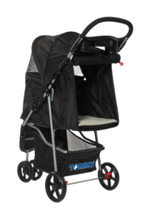 Tommy Evcil Hayvan Arabası Siyah 81*45.5*101cm Max 15kg