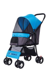 Tommy Evcil Hayvan Arabası Mavi 67*47*98cm Max 15kg