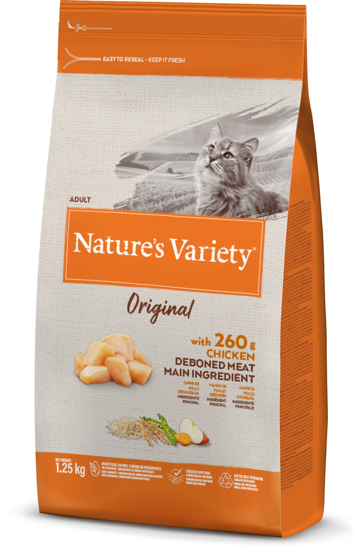Natures Variety Tavuk Etli Tahılsız Kedi Maması 1,25 Kg