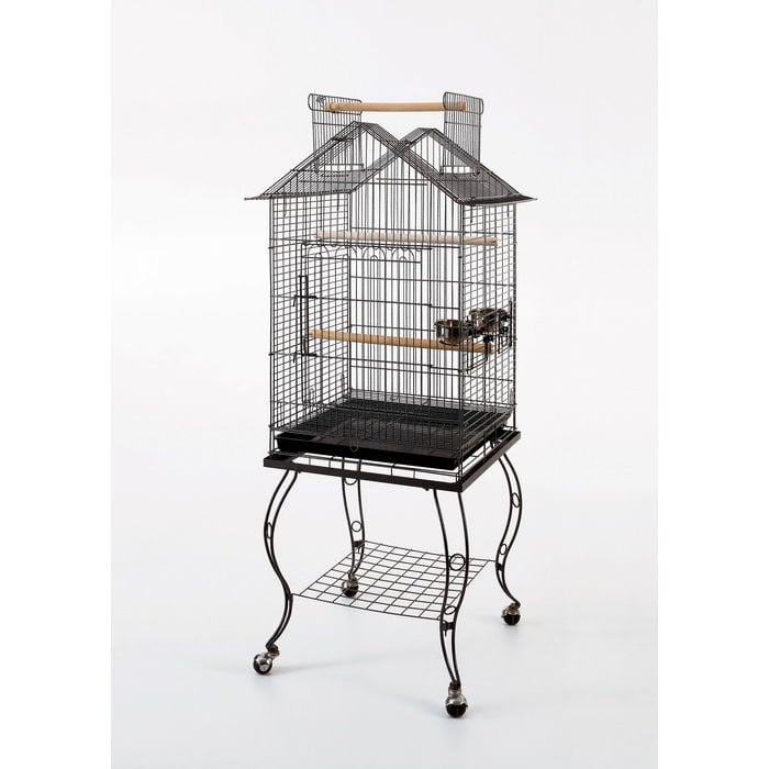Kafes 80934 Black 51X51X139Cm
