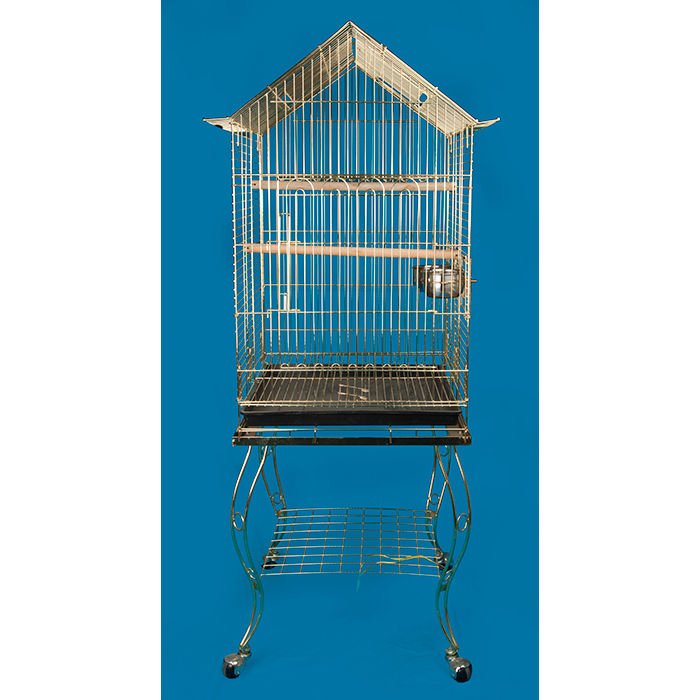 Kafes 80934 Pirinç 51X51X139Cm