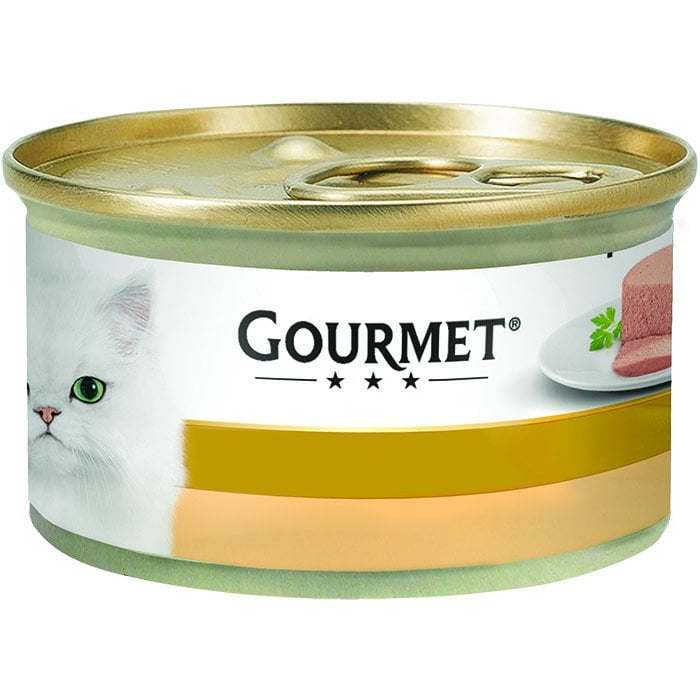 Gourmet Gold Kıyılmış Hindi Etli Konserve Yaş Kedi Maması 85 Gr am