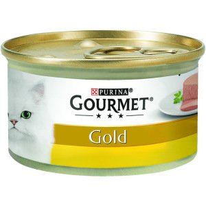 Gourmet Gold Kıyılmış Tavuklu Konserve Kedi Maması 85 gr