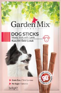 Gardenmix Kuzu Etli Köpek Stick Ödül 3X 11gram