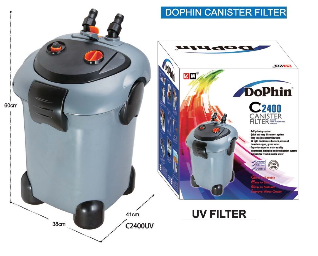 Dophin Uv Li Dış Filtre C2400U