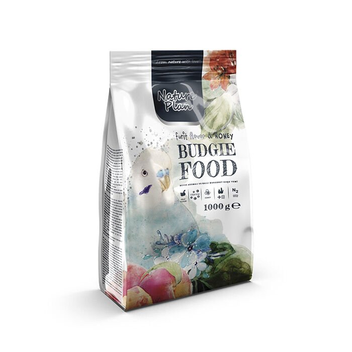Nature plan Meyve Aromalı+ Ballı Muhabbet Yemi 1000 Gram