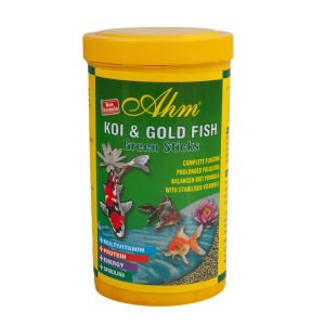 AHM koi Gold Fish Green Sticks 1000 Ml