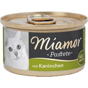 Mıamor Pastete Tavşanlı Kedi Konservesi 85 Gram 12 adet
