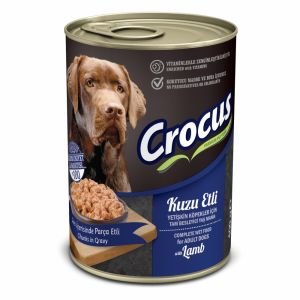 Crocus Yet. Köpek Kuzu Etli Yaş Mama 400g 12 adet