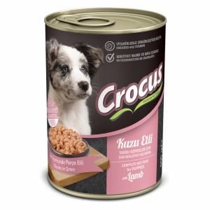 Crocus Yav. Köpek Kuzu Etli Yaş Mama 400g  12 adet
